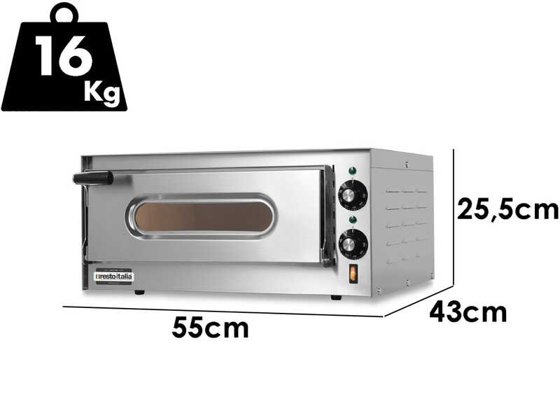 Resto Italia Small G &ndash; Elektro-Pizzaofen - 1600 W