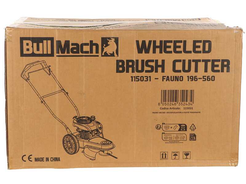 BullMach FAUNO 196-560 &ndash; Benzin-Fadenm&auml;her 4-Takt mit Antrieb