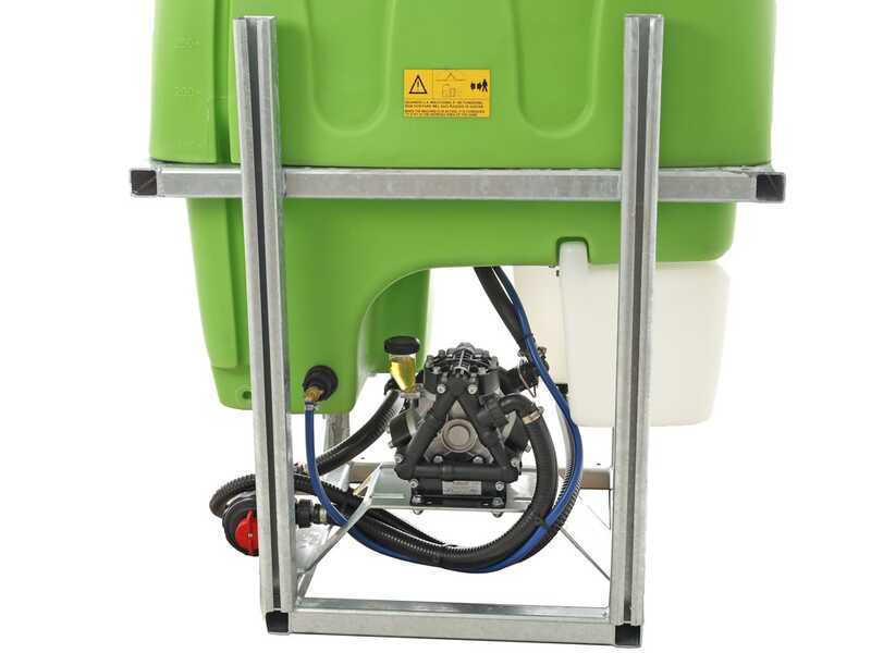 Seven Italy 600L &ndash; Traktor-Spritztank f&uuml;r Unkrautbek&auml;mpfung &ndash; Comet BP 75 Pumpe