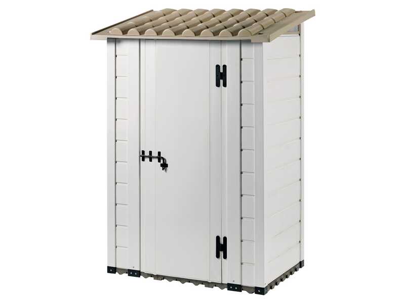 Garofalo Tuscany 100 &ndash; Ger&auml;tehaus &ndash; Mit Pultdach &ndash; 122,5 &times; 82,5 &times; 201 cm