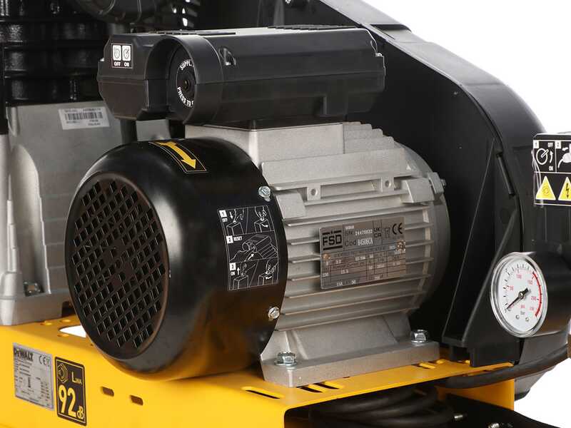 DeWalt DXCMB3M200HE &ndash; Einphasiger elektrischer Riemen-Kompressor &ndash; 3-PS-Motor &ndash; 200 Liter