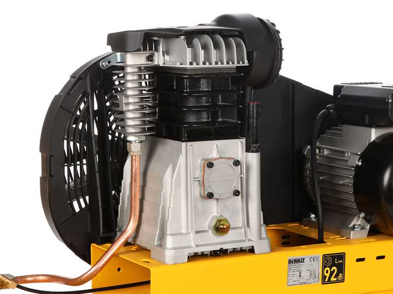 DeWalt DXCMB3M200HE &ndash; Einphasiger elektrischer Riemen-Kompressor &ndash; 3-PS-Motor &ndash; 200 Liter