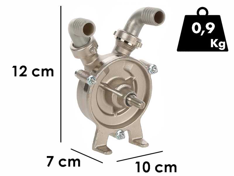 Rover Novax Drill 20 - Bohrmaschinenpumpe aus oxidationsbest&auml;ndiger Legierung