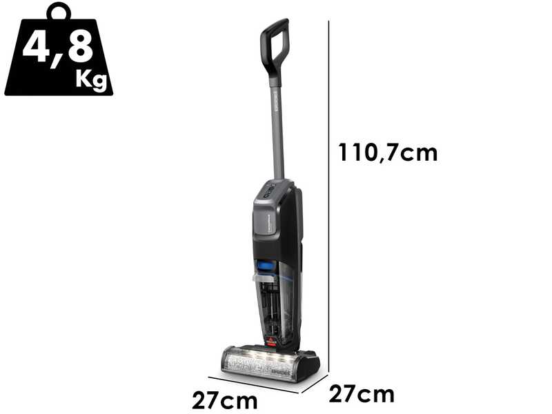 Bissel CrossWave OmniFind Select &ndash; 3-in-1-Bodenreinigungsger&auml;t zum Waschen, Trocknen und Saugen &ndash; 25,9 V