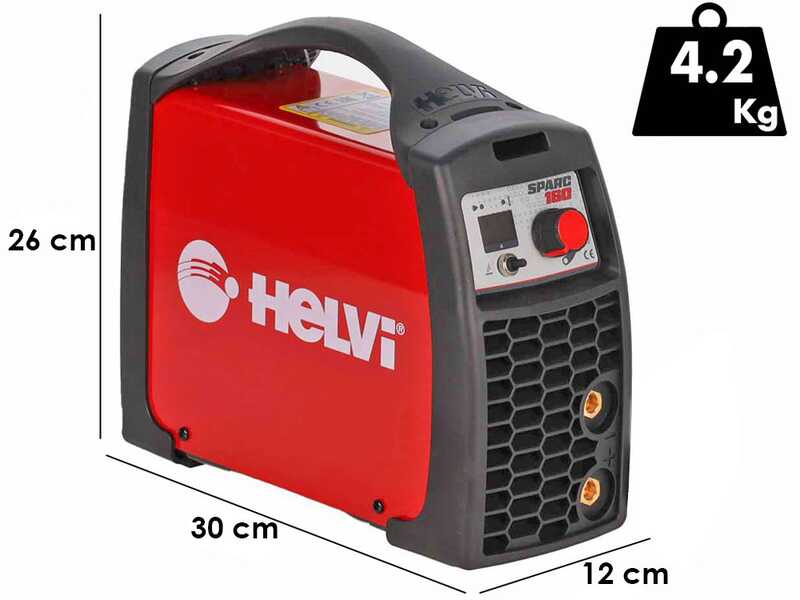 Helvi Sparc 160 - Inverter-Schwei&szlig;ger&auml;t (MMA) + Sto&szlig;fester Koffer, Gleichstrom (DC)