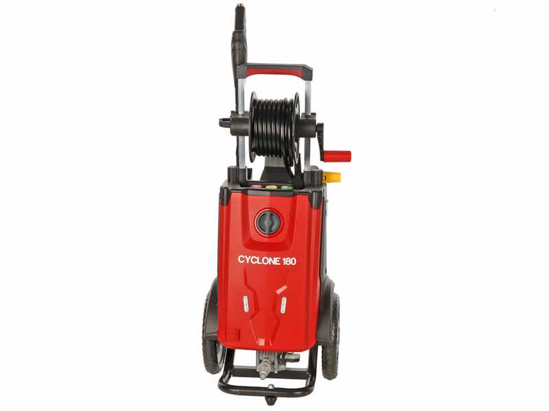 GeoTech Cyclone 180 &ndash; Hochdruckreiniger mit Profi-Lanze + Rohrreinigungssonde &ndash; 180 bar &ndash; 480 l/h