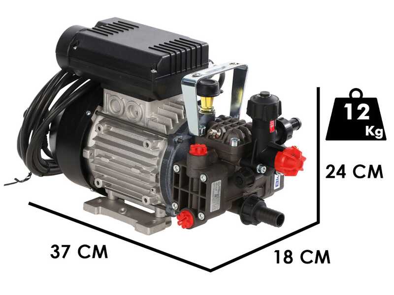 Annovi Reverberi CAR 90/H + AR DUE EM &ndash; Spr&uuml;hwagen mit Tank und Elektropumpe
