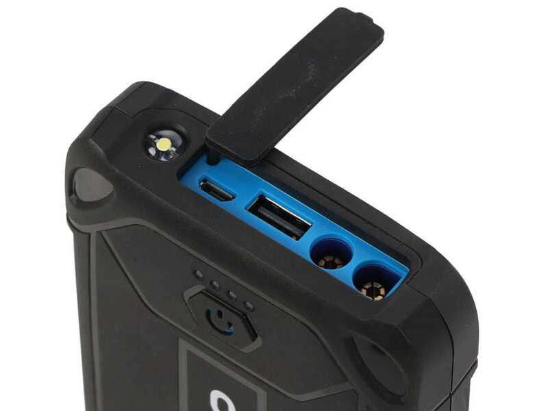 Awelco MISTER CHARGE 800 &ndash; Tragbarer Multifunktions-Starthilfeger&auml;t &ndash; Powerbank