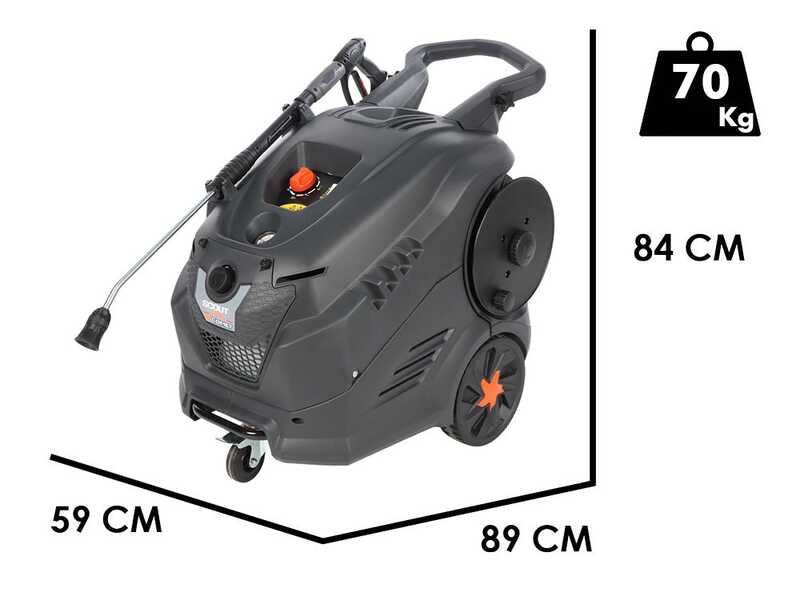 Comet New Scout Evo 160 Extra &ndash; Professioneller Hei&szlig;wasser-Hochdruckreiniger &ndash; Max. 160 bar &ndash; 600 l/h