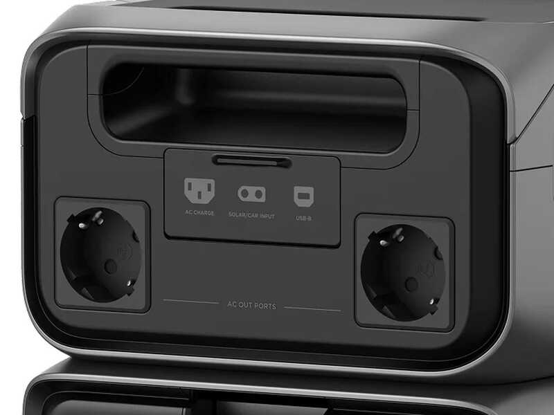 EcoFlow River 3 Max &ndash; Tragbare Powerstation mit Akku &ndash; 600 W &ndash; 572 Wh / 22.4V