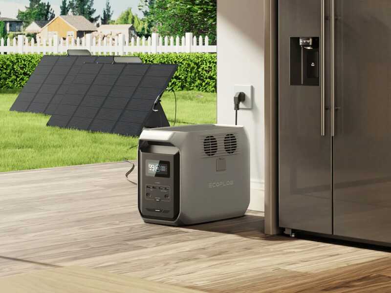 EcoFlow Delta 3 1500 &ndash; tragbare Powerstation / Akku &ndash; 1800 W &ndash; 1536 Wh / 51.2V