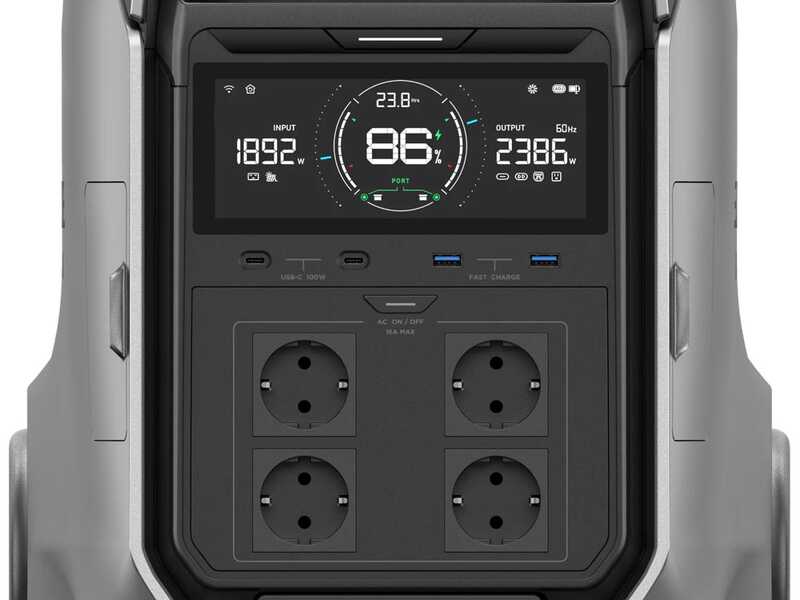 EcoFlow Delta Pro 3 - Powerstation - 4000W - 4096 Wh/51.2V