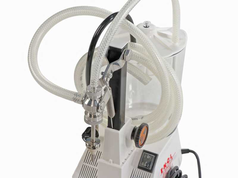 Tenco Enolmatic Mignon Inox &ndash; Elektrische Abf&uuml;llmaschine mit Mignon-Auslauf