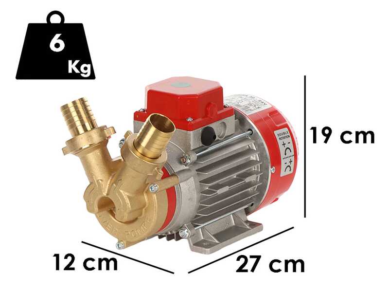 Rover Marina 30 &ndash; Elektrische Umf&uuml;llpumpe aus Bronze &ndash; 12 V