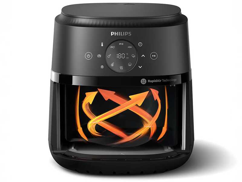 Philips Airfryer Serie 2000 NA221/00 &ndash; Hei&szlig;luftfritteuse &ndash; 4,2 l