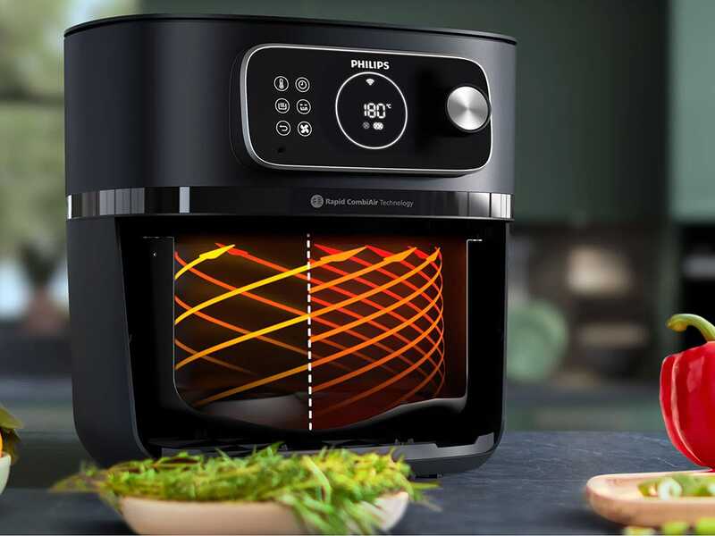 Philips Airfryer Serie 7000 XXL Connected HD9876/90 - Hei&szlig;luftfritteuse - 8,3 Liter