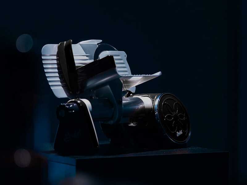 Berkel Icon Line 170 Schwarz &ndash; Aufschnittmaschine mit 170-mm-Messer