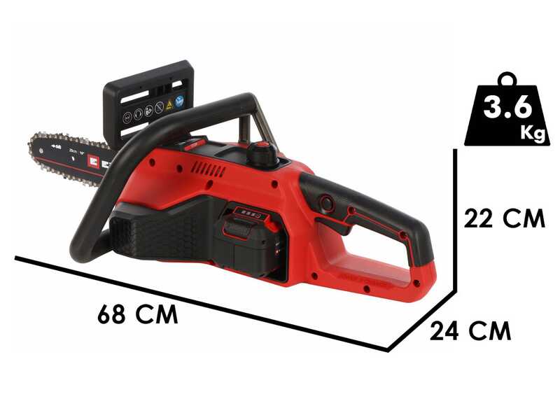 Einhell GE-LC 18/25 Li BL-Solo - Akku Kettens&auml;ge - SOLO - OHNE AKKU UND LADEGER&Auml;T