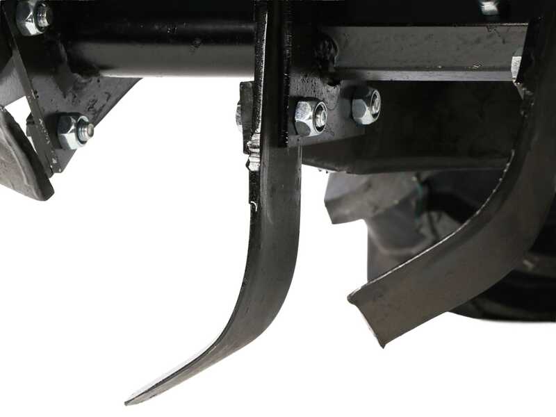 EuroMech BLITZ 120 - Benzin-Einachsschlepper - Yagmur R420 - 16 PS - E-Starter