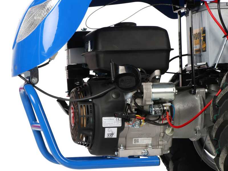 EuroMech BLITZ 120 - Benzin-Einachsschlepper - Yagmur R420 - 16 PS - E-Starter