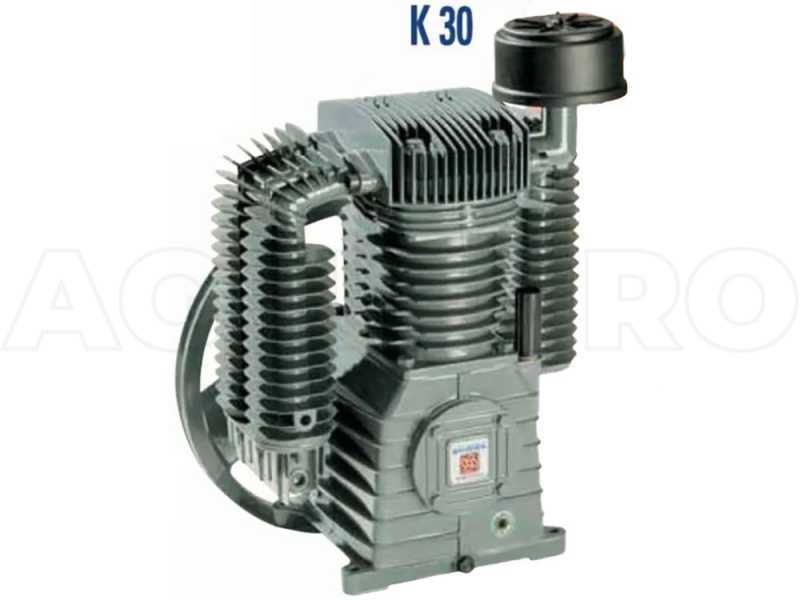 Airmec Agriplus 1000/500 - Kompressor mit Zylinderkopf 1000, 500 Liter Tank