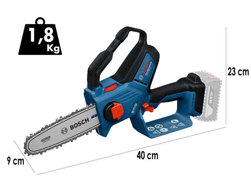 Bosch Professional GKE 18V‑20 - Akku-Astschere - SOLO - OHNE AKKU UND LADEGER&Auml;T