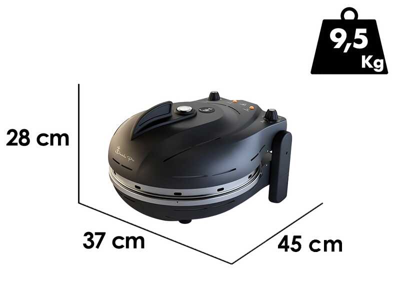 Diavola Pro V 3.0 - Pizzaofen - Schamottstein