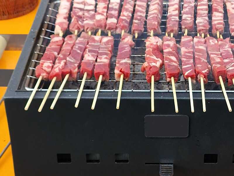 Tischkohlegrill Dalmazio &ndash; schwarz