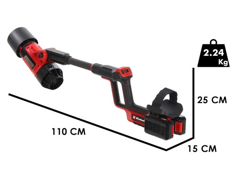 Einhell GP-LB 36/270 Li E BL - Akku-Laubbl&auml;ser - 36v - 2x18V 4Ah