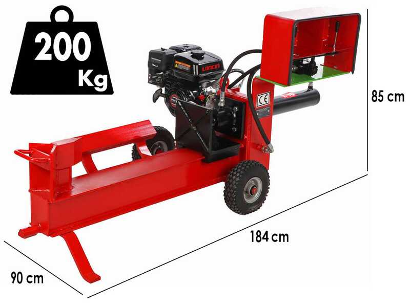 Holzspalter 16T - liegend - Loncin 200F