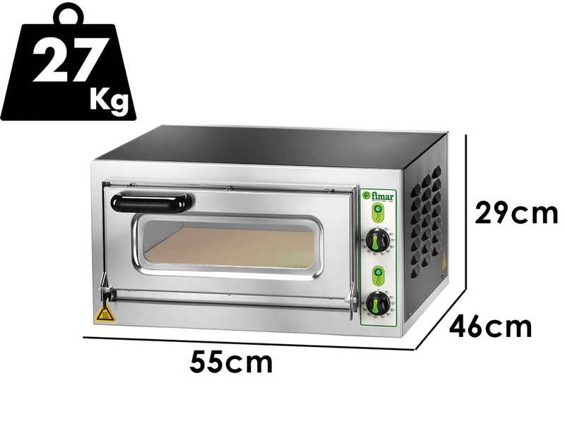 Fimar MICROV1C &ndash; Elektro-Pizzaofen &ndash; 2200 W