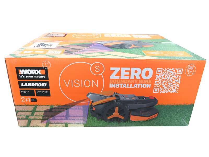 Worx Landroid Vision S250 WR202E - M&auml;hroboter - einfache Installation