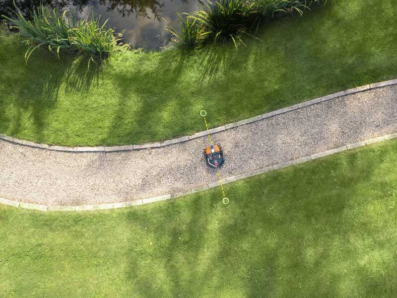 Worx Landroid Vision M600 WR206E - M&auml;hroboter - ohne Begrenzungskabel