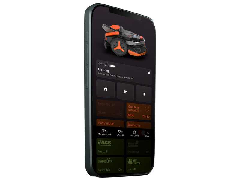 Worx Landroid Vision L1600 WR216E - M&auml;hroboter - ohne Begrenzungskabel