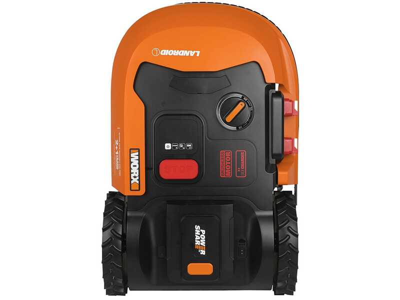 Worx Landroid WR147E.1 - M&auml;hroboter - mit Begrenzungskabel - Akku 20V e 4Ah - L1000