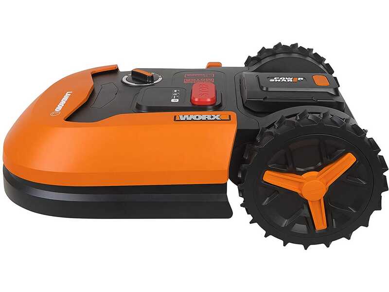 Worx Landroid WR147E.1 - M&auml;hroboter - mit Begrenzungskabel - Akku 20V e 4Ah - L1000