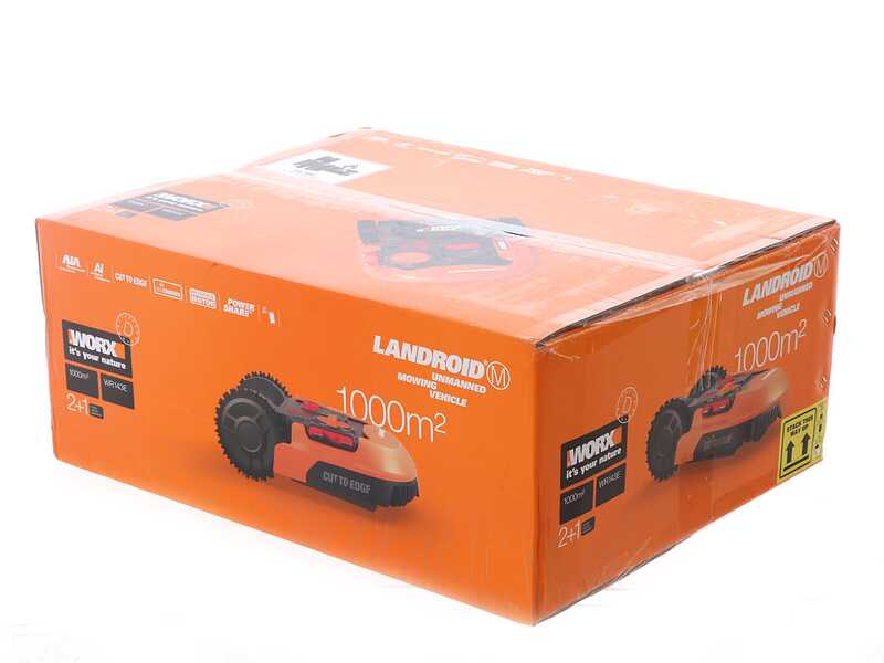 Worx Landroid L WR155E - M&auml;hroboter - mit Begrenzungskabel - Li-Ionen Akku - L2000
