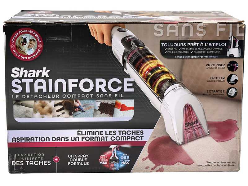 Shark StainForce HX100EUT &ndash; Polsterreiniger &ndash; Tragbarer Fleckenentferner &ndash; 100 W