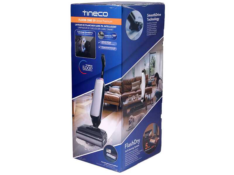 Tineco Floor One S9 Artist Premium - 3-in-1-Nass- und Trockensauger: Wasch-, Trocken- und Saugfunktion