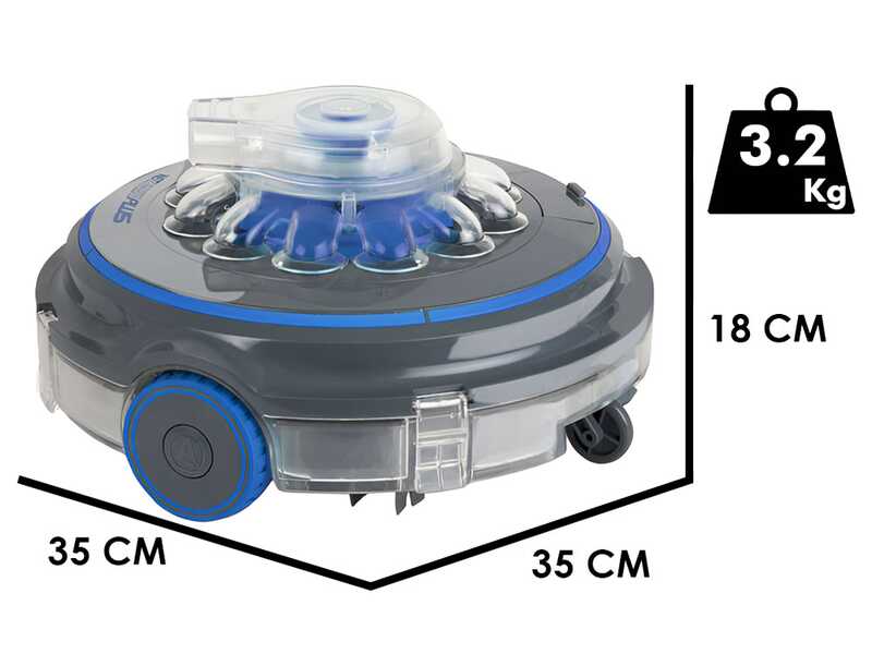 GRE WET RUNNER PLUS - Akku-Poolreiniger