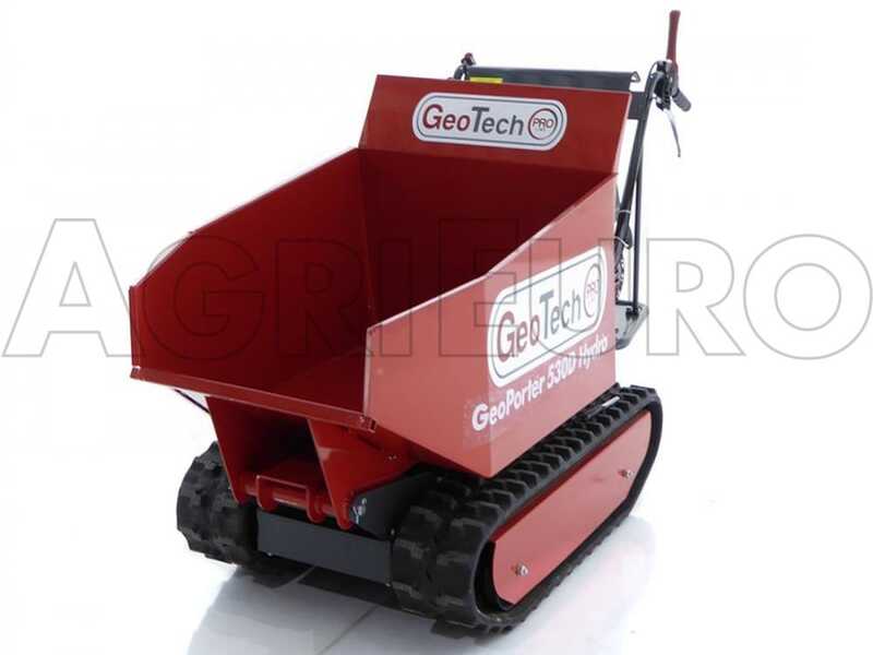GeoTech Pro Raupendumper GeoPorter 530D Hydro mit hydraulischer Mulde 500kg