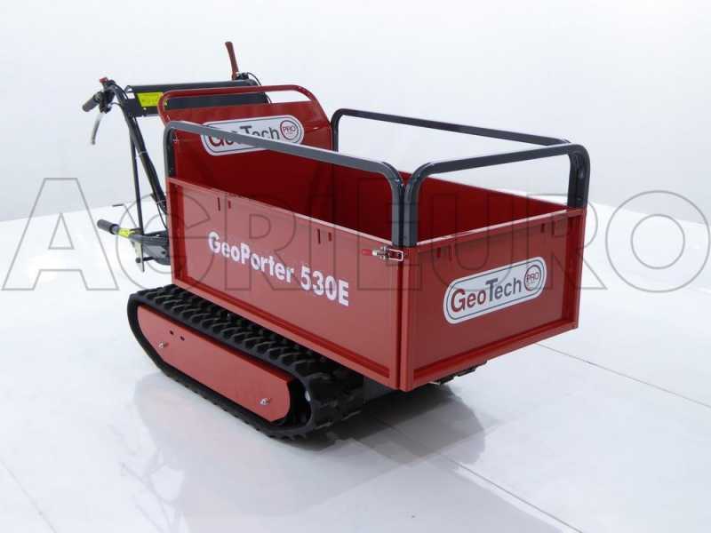 GeoTech Raupendumper GeoPorter 530E mit ausziehbaren Seitenw&auml;nden