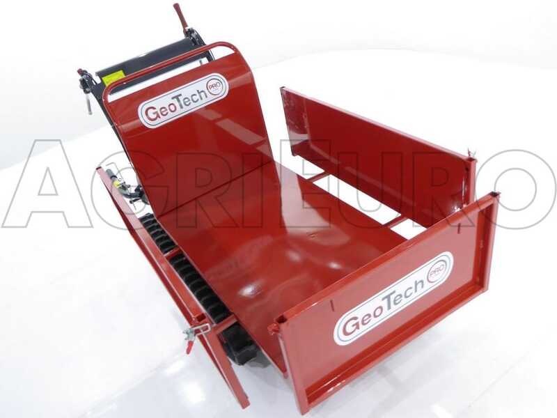 GeoTech Pro Raupendumper GeoPorter 530E Hydro, ausziehbaren Seitenw&auml;nde