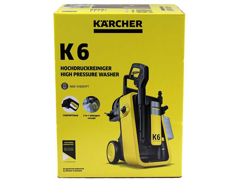 K&auml;rcher K6 Comfort Premium &ndash; Kaltwasser Hochdruckreiniger &ndash; 160 bar &ndash; 510 l/h