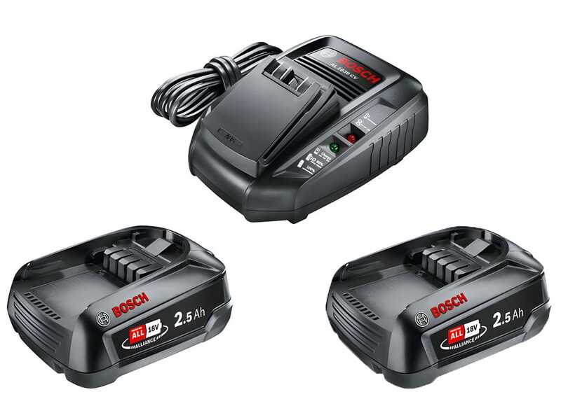 Bosch UniversalHedgeCut 18V-55 - Heckenschere 2 x 18V/2.5Ah - Schwert 55 cm