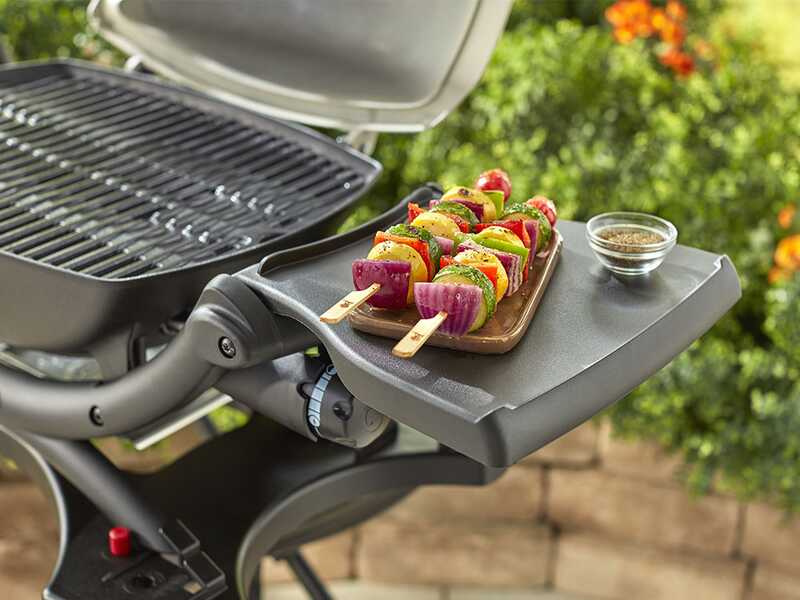 Seitentisch-Set f&uuml;r Grill Weber Serie Q