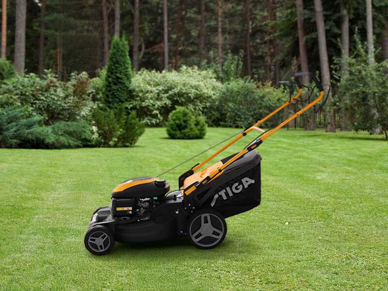 Stiga Combi 55 SQ H - Benzin-Rasenm&auml;her - Honda-Motor GCVx200 - Schnittbreite 53cm