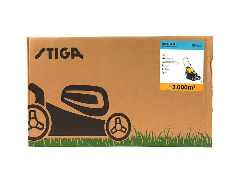 Stiga Combi 55 SQ H - Benzin-Rasenm&auml;her - Honda-Motor GCVx200 - Schnittbreite 53cm