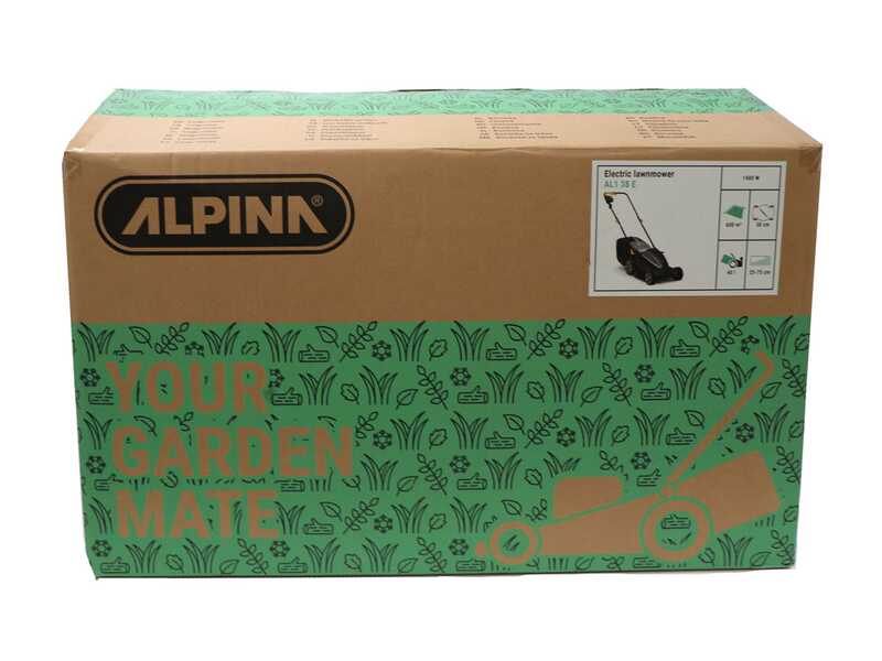 Alpina AL1 38 E - Elektro-Rasenm&auml;her - 1400W - Schnittbreite 38 cm