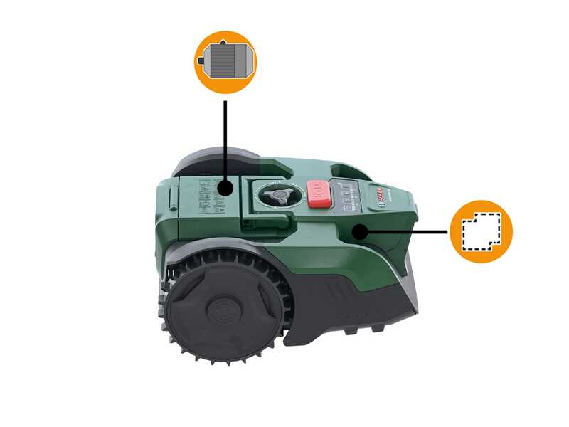 Bosch VISIMOW18V-100 - M&auml;hroboter  - einfache Installation - ohne AKKU und LADEGER&Auml;T SOLO